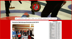 Desktop Screenshot of curlingclubhamburg.com